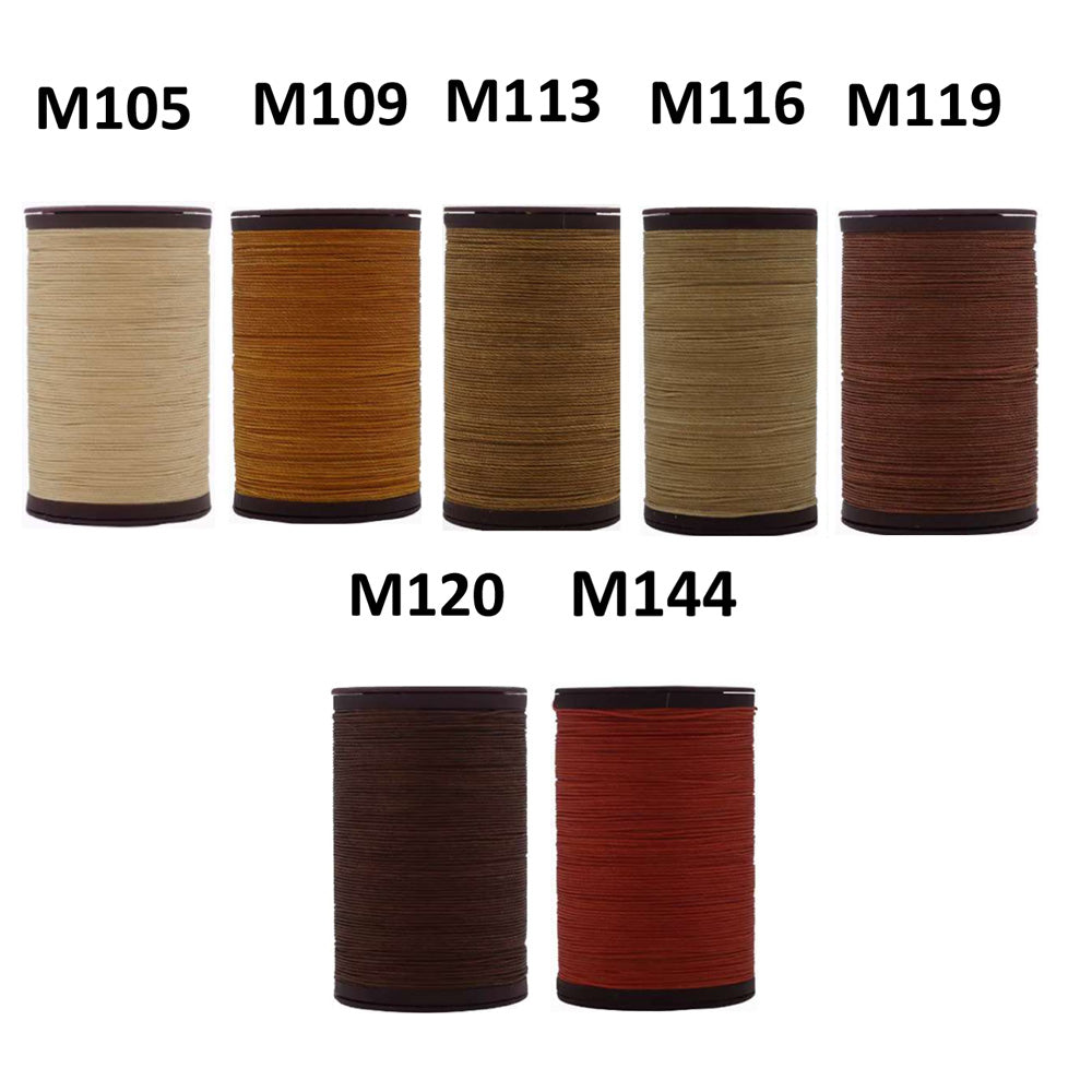 WAXED POLYESTER THREAD, 0.55MM ROUND, GALACES