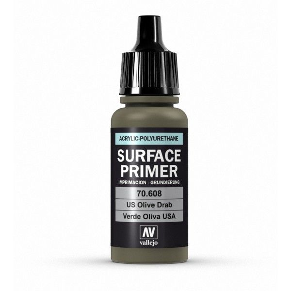 70608 Surface Primer - U.S. Olive Drab 17ml