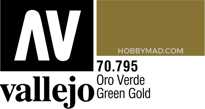 70795 Model Colour - Green Gold (Alcohol Based) 35ml