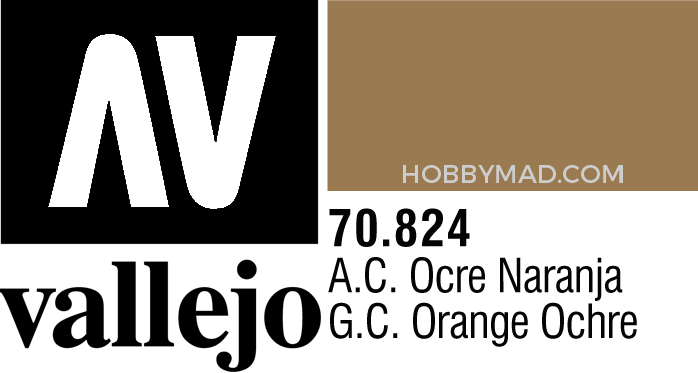 70824 Model Colour - Ger.Cam.Orange Ochre 17ml