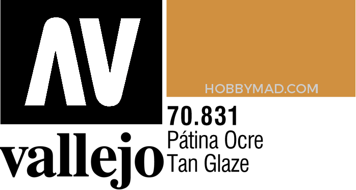 70831 Model Colour - Tan Glaze 17ml