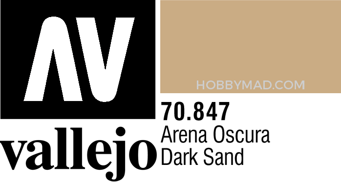 70847 Model Colour - Dark Sand 17ml