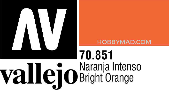 70851 Model Colour - Bright Orange 17ml