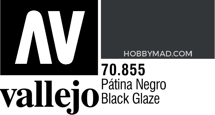 70855 Model Colour - Black Glaze 17ml