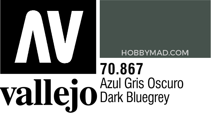 70867 Model Colour - Dark Bluegrey 17ml