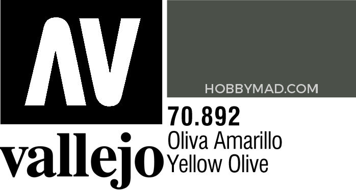 70892 Model Colour - Yellow Olive 17ml