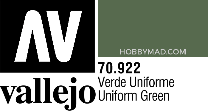 70922 Model Colour - Uniform Green 17ml
