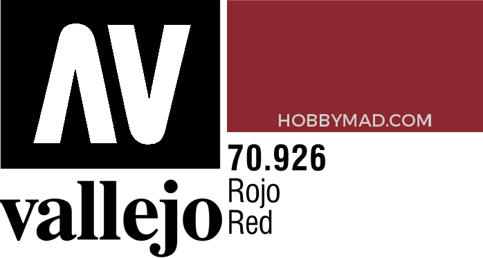 70926 Model Colour - Red 17ml