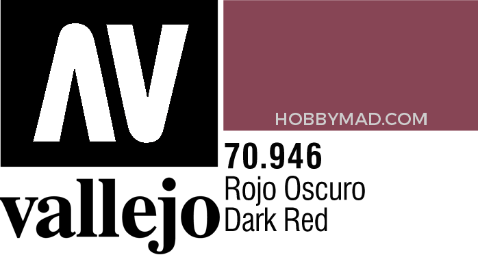 70946 Model Colour - Dark Red 17ml