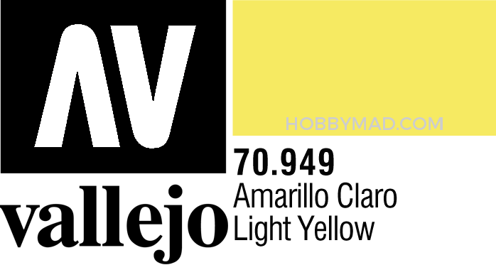 70949 Model Colour - Light Yellow 17ml