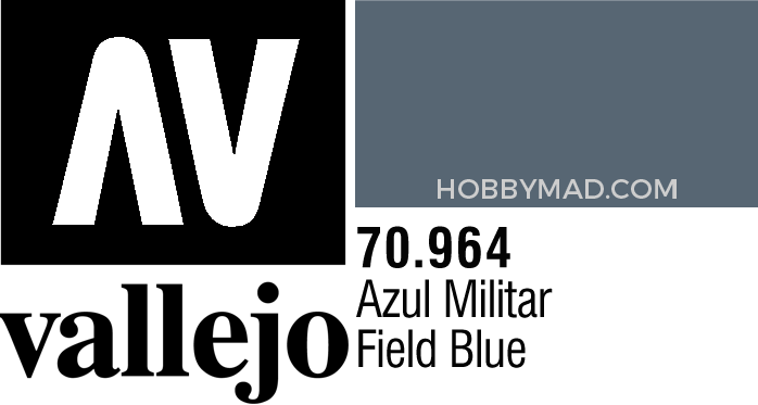 70964 Model Colour - Field Blue 17ml