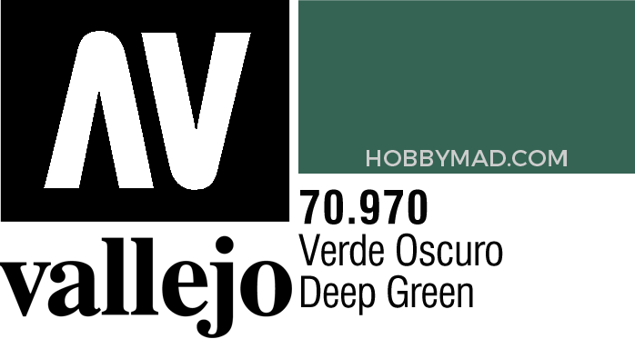 70970 Model Colour - Deep Green 17ml