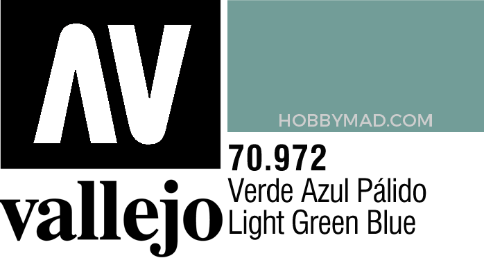 70972 Model Colour - Light Green Blue 17ml