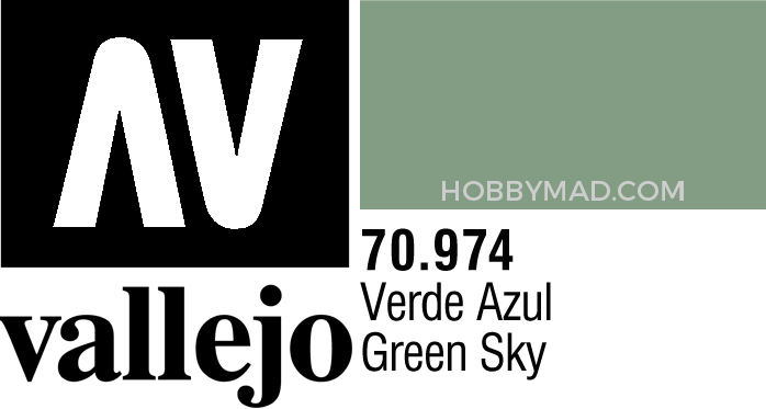 70974 Model Colour - Green Sky 17ml