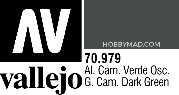 70979 Model Colour - German Cam. Dark Green 17ml