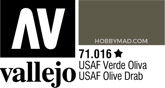71016 Model Air - USAF Olive Drab 17ml