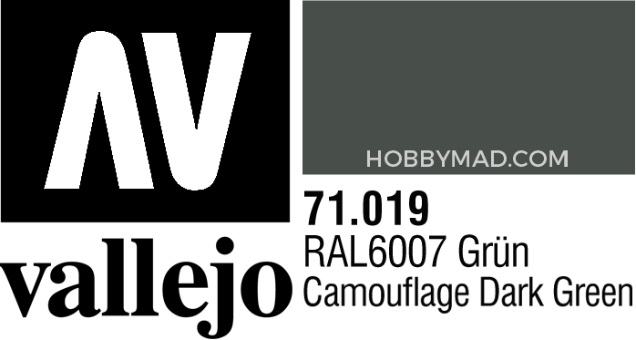 71019 Model Air - Camouflage Dark Green 17ml