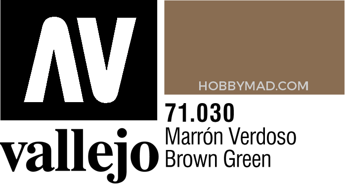 71030 Model Air - Green Brown 17ml