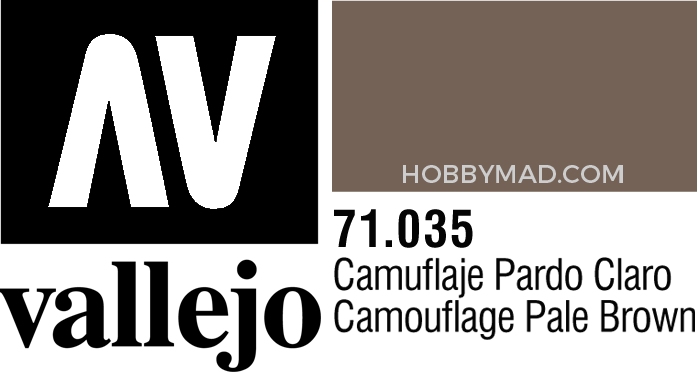 71035 Model Air - Camouflage Pale Brown 17ml