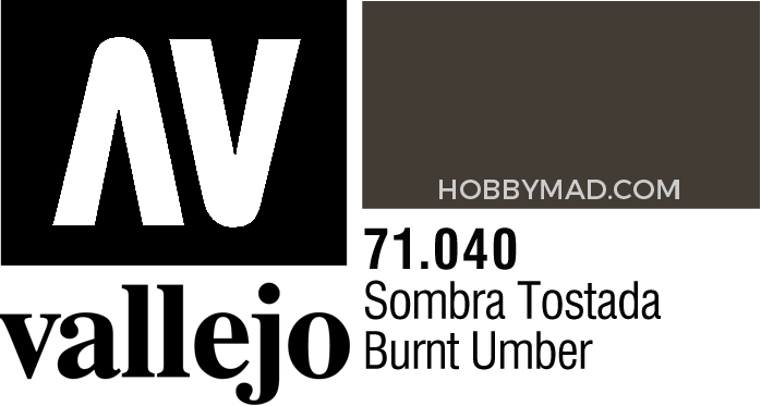 71040 Model Air - Burnt Umber 17ml