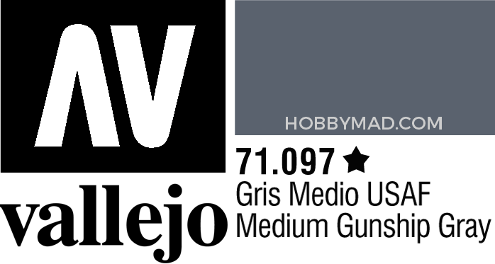 71097 Model Air - Medium Gunship Gray 17ml
