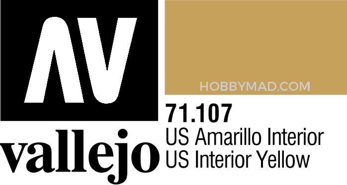 71107 Model Air - US Interior Yellow 17ml