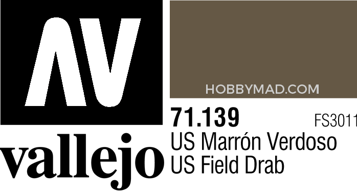 71139 Model Air - US Field Drab 17ml