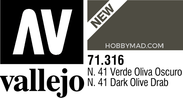 71316 Model Air - N41 Dark Olive Drab 17ml
