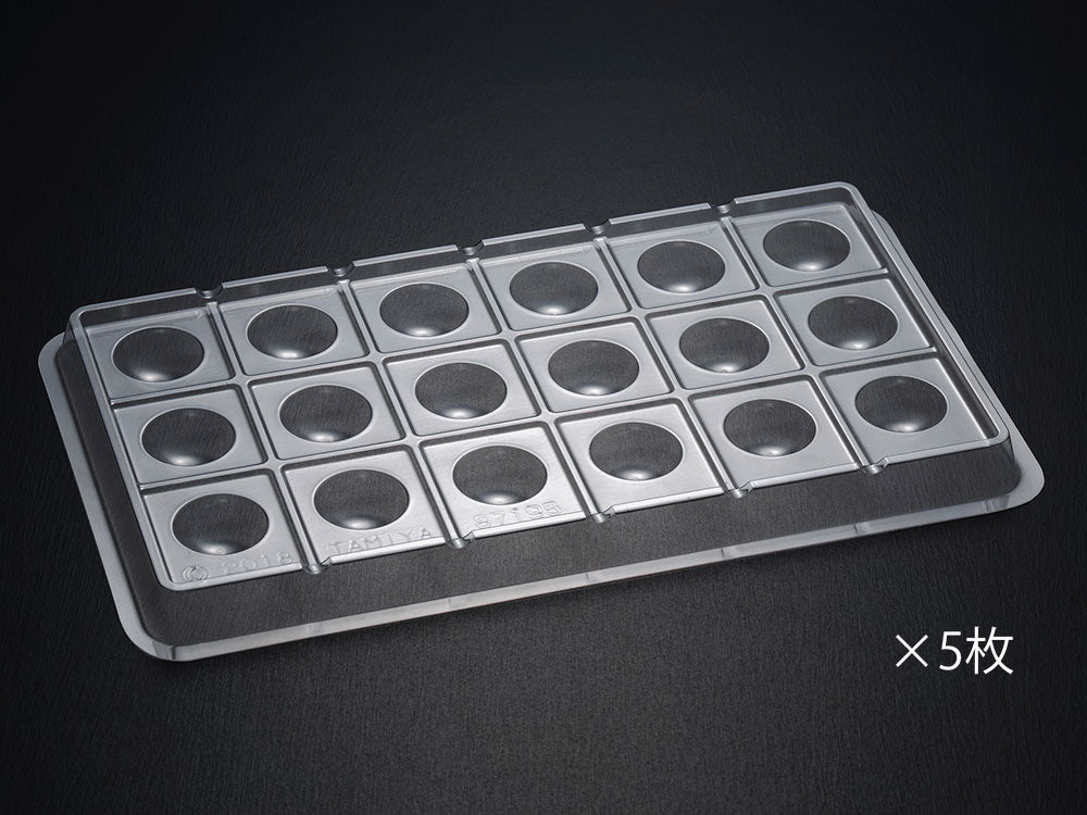 18 WELL PALETTE for BRUSH PAINTING (5PCS.)