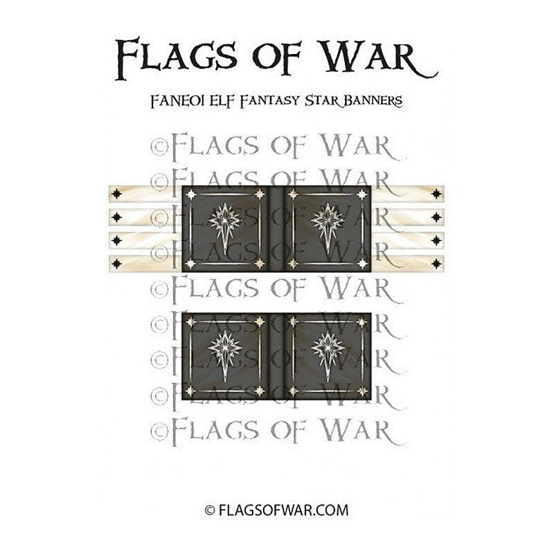 Elf Fantasy Star Banners