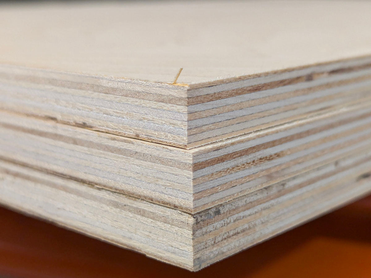 Birch Plywood, 12mm, 600x400mm sheet