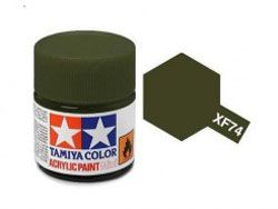 Tamiya Acrylic Mini XF-74 OD (JGSDF)