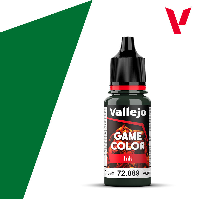 72089 Game Colour - Green Ink 18ml