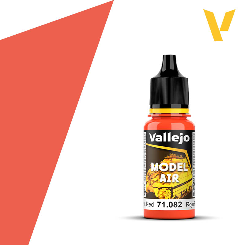 71082 Model Air - Fluorescent Red 18ml