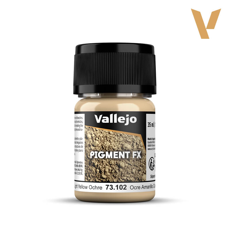 73102 Pigments - Light Yellow Ochre 35ml