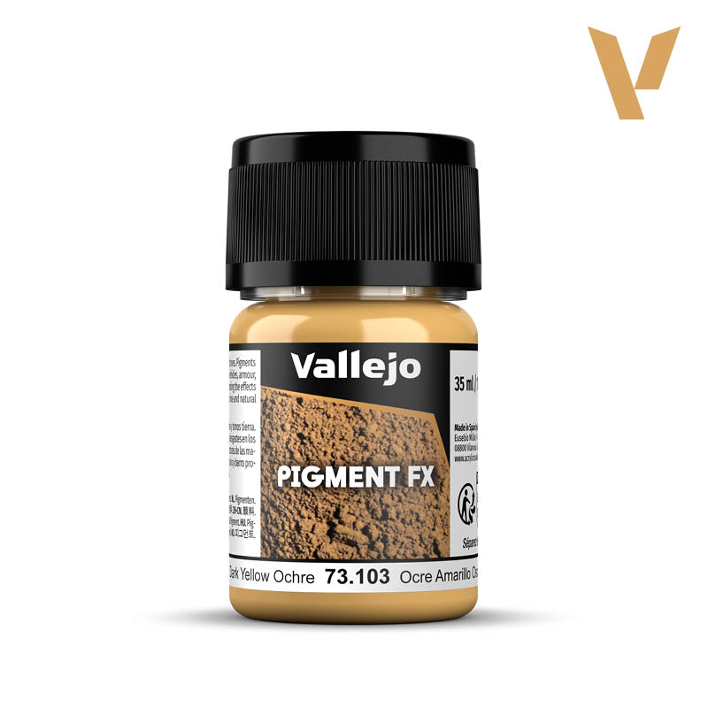 73103 Pigments - Dark Yellow Ochre 35ml