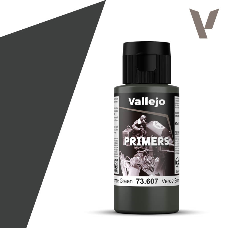 73607 Vallejo Surface Primer - U.K. Bronze Green, 60ml