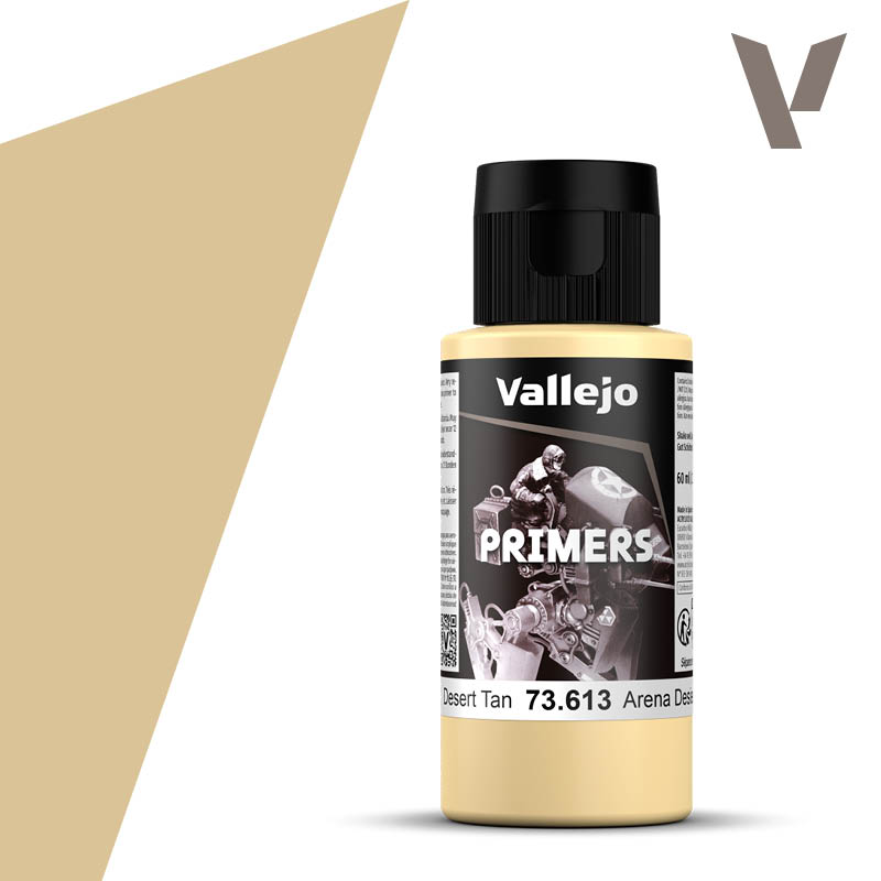 73613 Vallejo Surface Primer - Desert Tan Base, 60ml