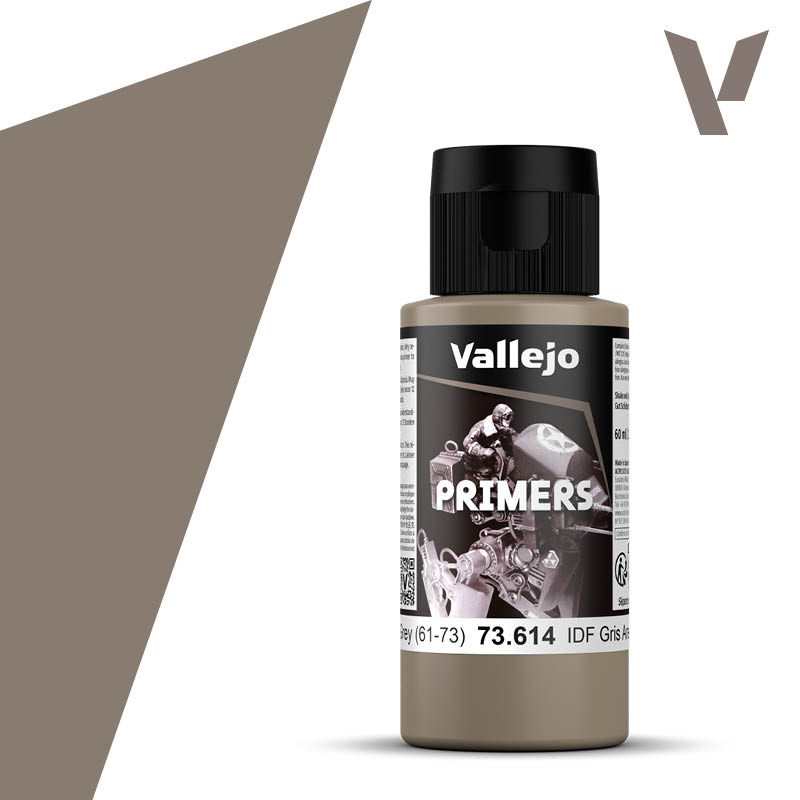 73614 Vallejo Surface Primer - IDF Israeli Sand Grey 61-73, 60ml