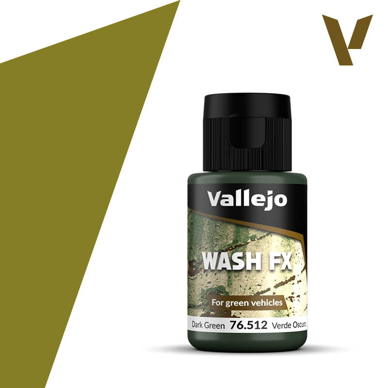 76512 Model Wash - Dark Green Wash 35ml