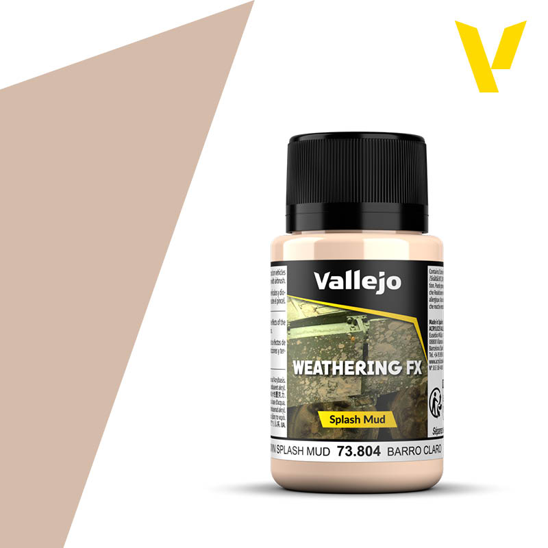 73804 Weathering Effects Splash Mud - Light Brown Splash Mud 40ml