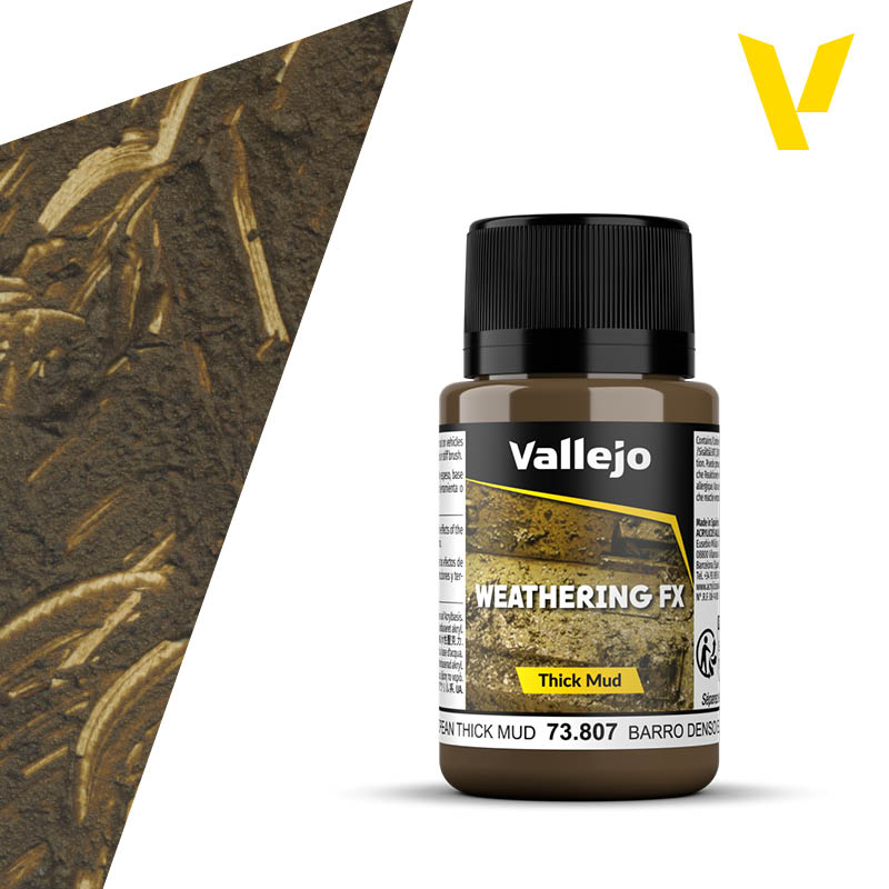 73807 Weathering Effects Thick Mud - European Thick Mud 40ml