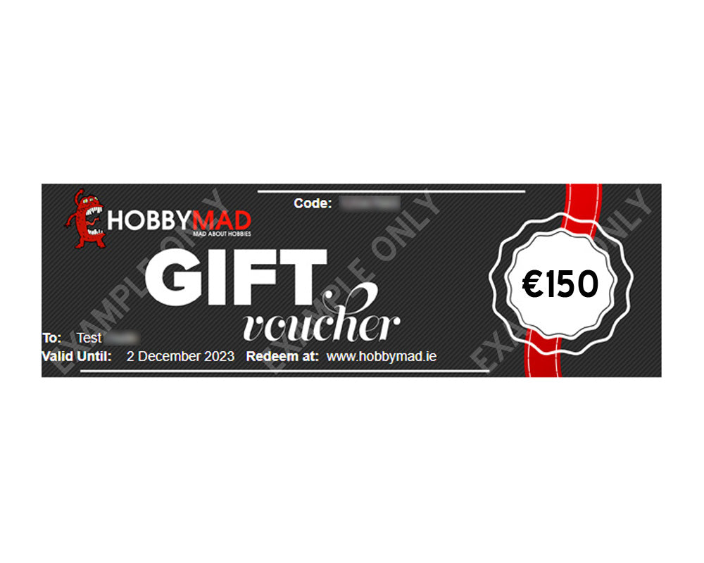 Hobbymad Gift Voucher - €150