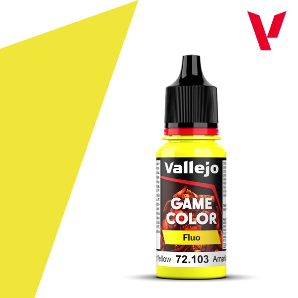 72103 Game Colour - Fluorescent Yellow 18ml