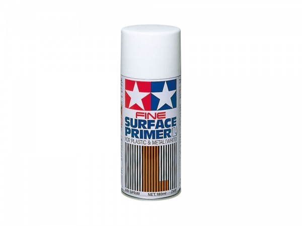 Tamiya Fine Surface Primer Spray, White, 180ml